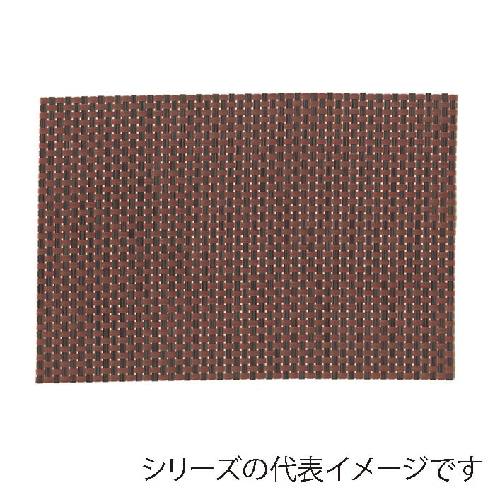 福井クラフト PVCマット　尺4.5　長手ストロング敷マット ブロンズ格子 50309340 1枚（ご注文単位1枚）【直送品】
