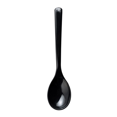 福井クラフト PBT樹脂　カレースプーン 黒OM 82158183 1個（ご注文単位1個）【直送品】