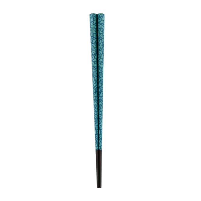 福井クラフト 三角箸　22.5cm グリーンローズ 81018182 1組（ご注文単位1組）【直送品】