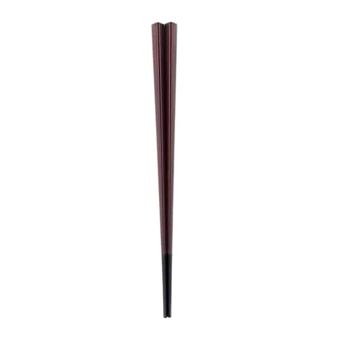 福井クラフト 三角箸　22.5cm チーク 81018150 1組（ご注文単位1組）【直送品】