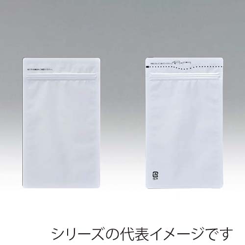 明和産商 チャック付三方袋  PAL白-1724ZH 50枚/束（ご注文単位30束）【直送品】