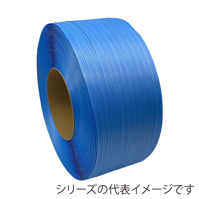 グリーンプラ PPバンド ショウデンバンド A9 青 2巻セット 9mm×3000m 1セット（ご注文単位1セット）【直送品】