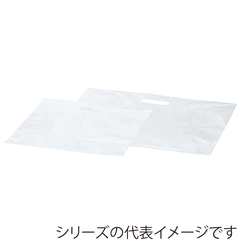 和気 手提ポリ袋　BM無地手提袋 No.4 1-017-01 500枚/箱（ご注文単位1箱）【直送品】