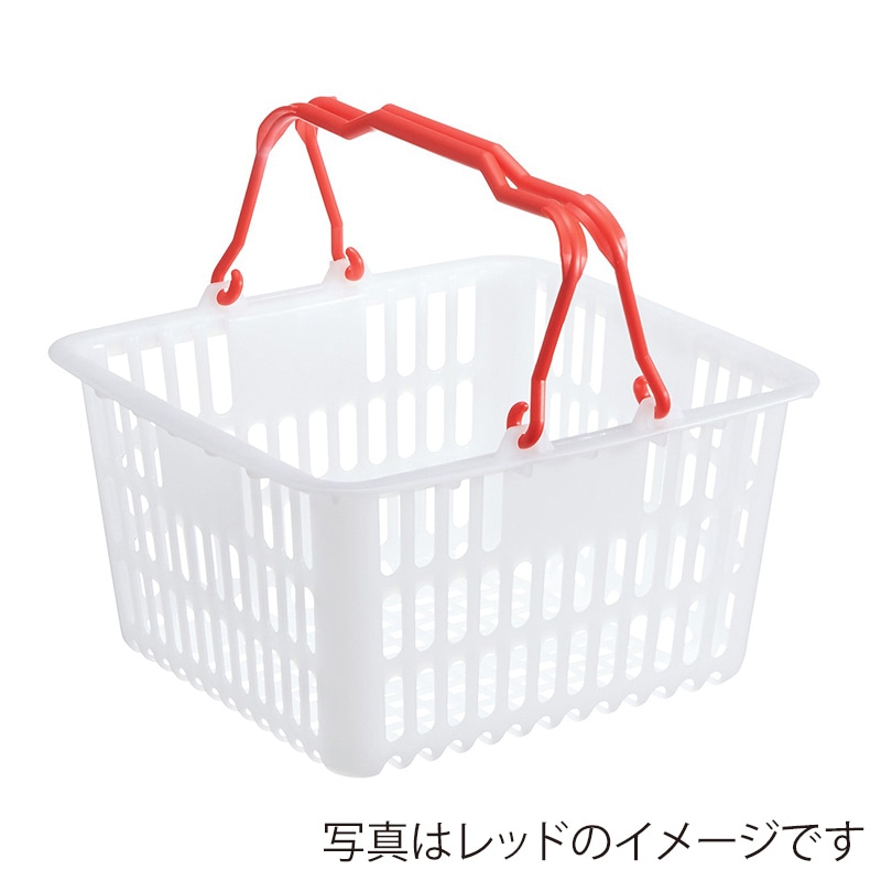ストア・エキスプレス 買い物カゴ　SL-1 6リットル　ナチュラル　 61-813-84-5 　5個/セット（ご注文単位1セット）【直送品】