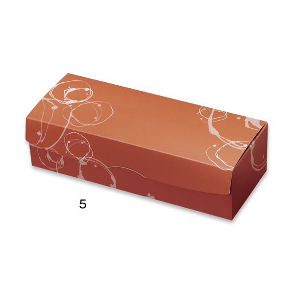 柳井紙工 和菓子ケース　ともえ 5 15805 200組/束（ご注文単位1束）【直送品】