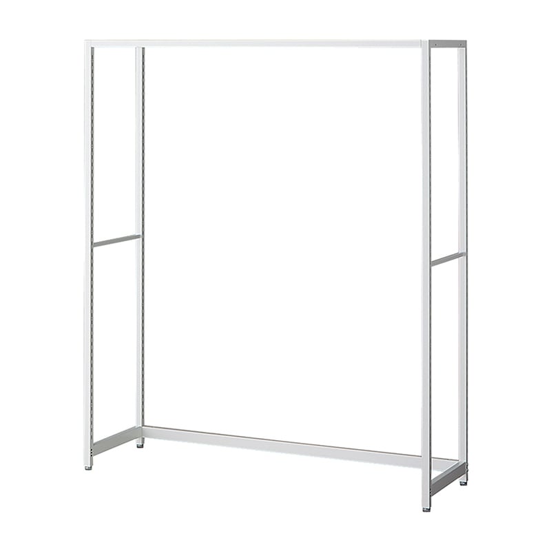 ストア・エキスプレス 店舗什器 ラテラル・ロコ 本体 ホワイト 幅120cm/奥行40×高さ150cm 61-808-59-2 1台(ご注文単位1台)【直送品】