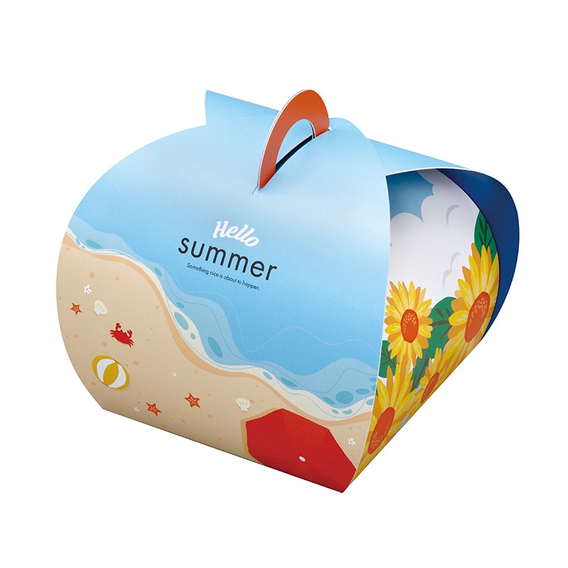 ヤマニパッケージ バルーンBOX ハローサマー 20-2450 100セット/包(ご注文単位1包)【直送品】