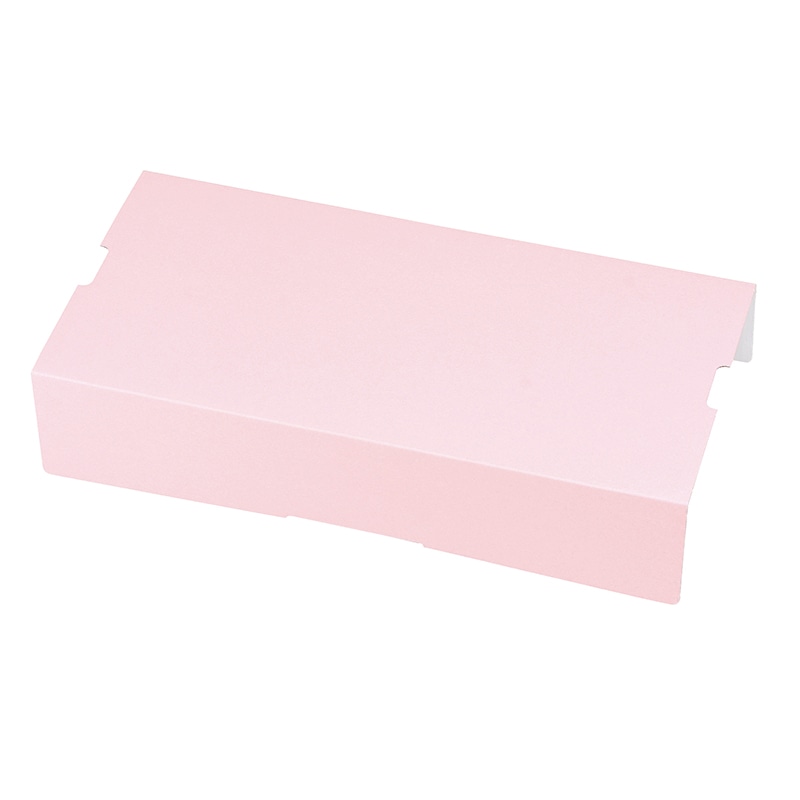 サービス箱　イチゴ3P　フタ ピンク L-2316 50枚/束（ご注文単位4束）【直送品】