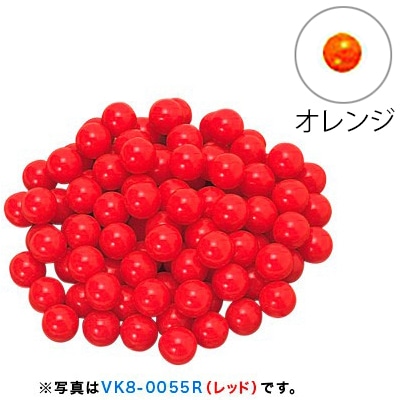 カラーボール抽選球 オレンジ 21261 1パック(ご注文単位1パック)【直送品】