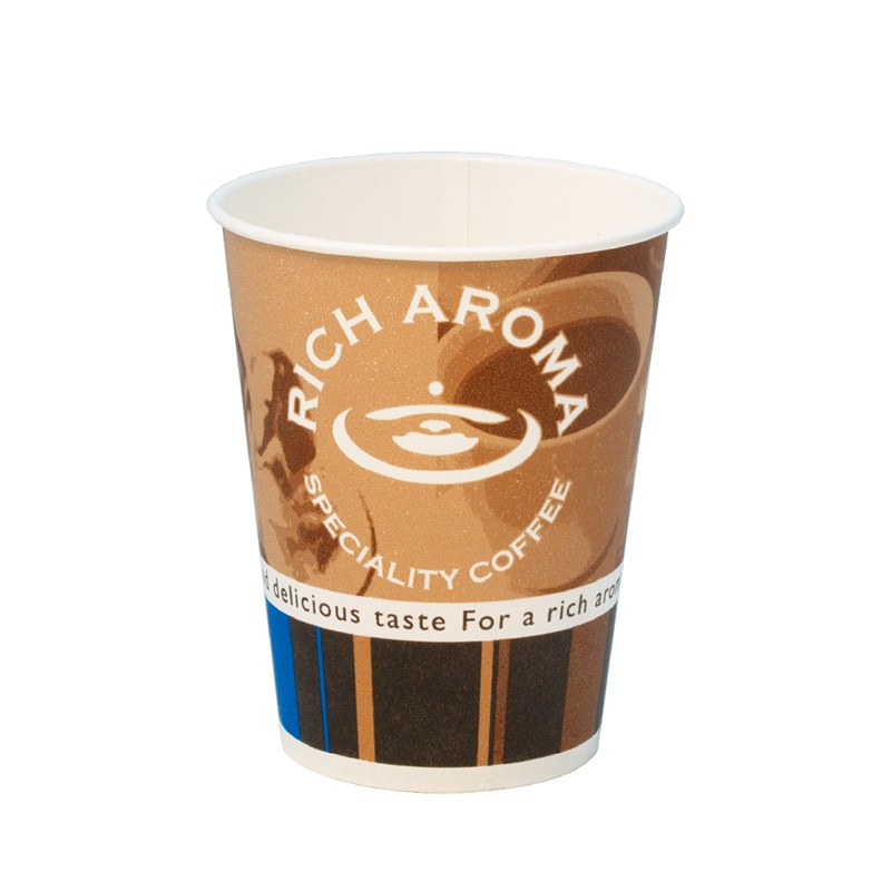 東罐興業 ベンディング用紙コップ SV-275P RICH AROMA COFFEE 012740 100個/袋(ご注文単位25袋)【直送品】