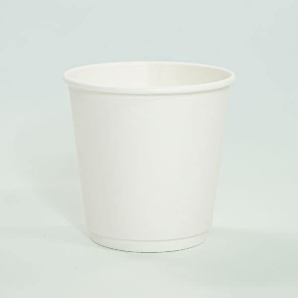 プラスチックフリー ダブルウォールカップ 10oz ホワイトCG 500個/箱（ご注文単位1箱）【直送品】