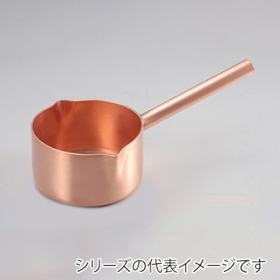 ホワイトサム 銅両口片手鍋 18cm 999000900 1個(ご注文単位1個)【直送品】