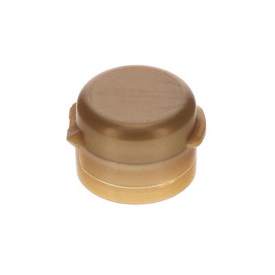 日硝実業 樹脂キャップ Re-Hcap S 口径26.3mm 極細穴 Aゴールド 2000個/箱(ご注文単位1箱)【直送品】