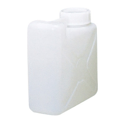 ポリ瓶 偏平広口 10L 1本(ご注文単位1本)【直送品】