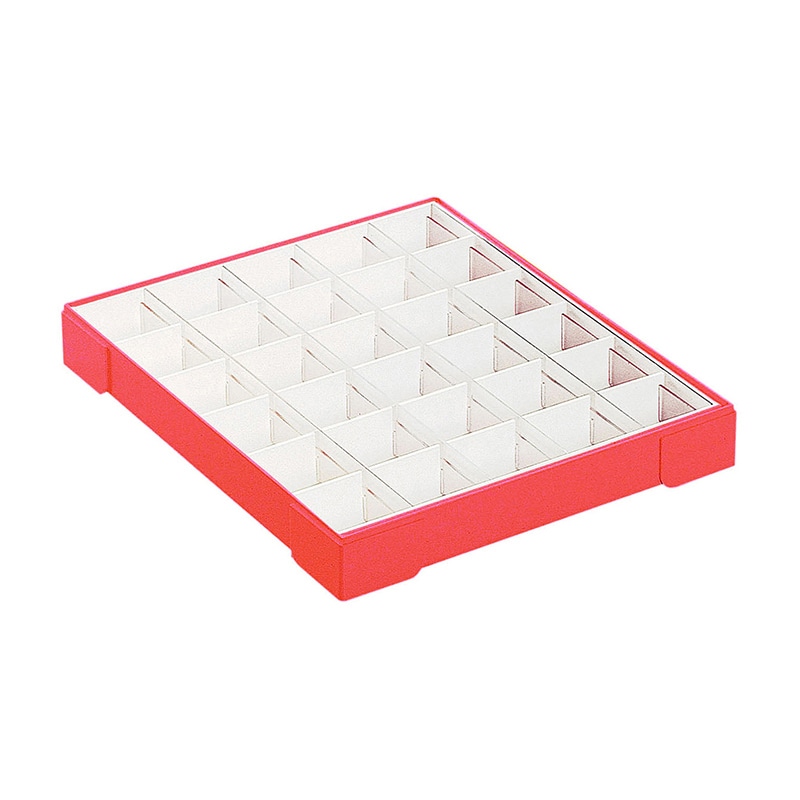 カラー散薬トレー 30人用 6008-02 オレンジ 1個(ご注文単位1個)【直送品】