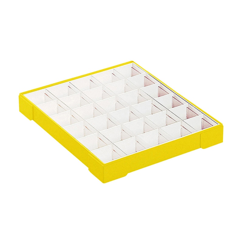 カラー散薬トレー 30人用 6008-03 イエロー 1個(ご注文単位1個)【直送品】
