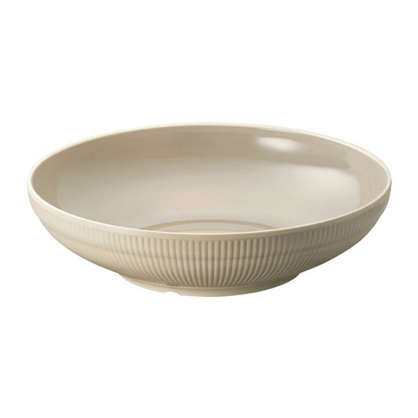 台和 メラミン食器 22cm深皿 スモーキーベージュ BY-13-SMBE 1個（ご注文単位1個）【直送品】
