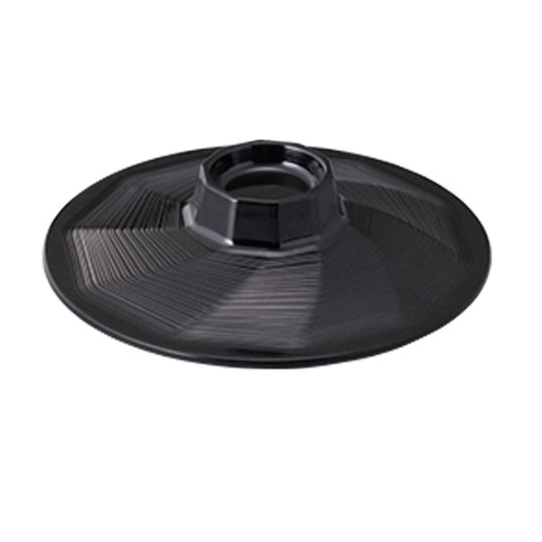 台和 メラミン食器 千波10cmボール 蓋 黒 MF-21-BK 1個(ご注文単位1個)【直送品】