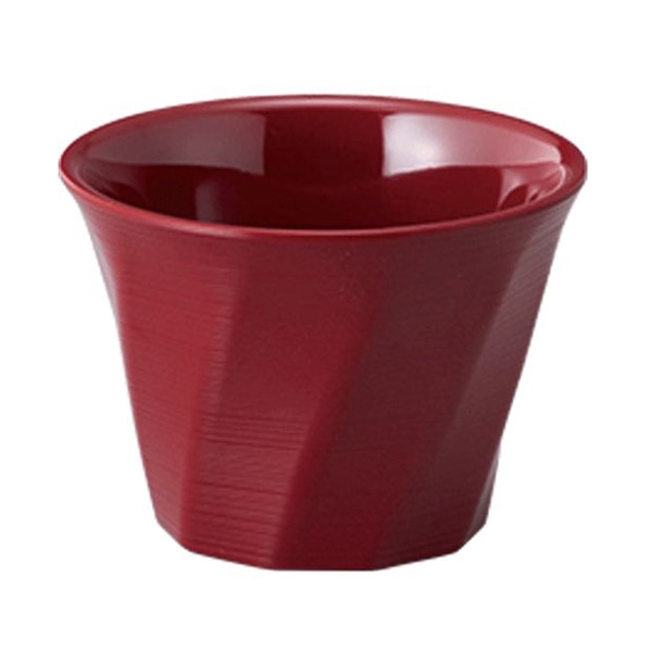 台和 メラミン食器 千波10cmボール 身 真紅 MF-20-SNK 1個(ご注文単位1個)【直送品】
