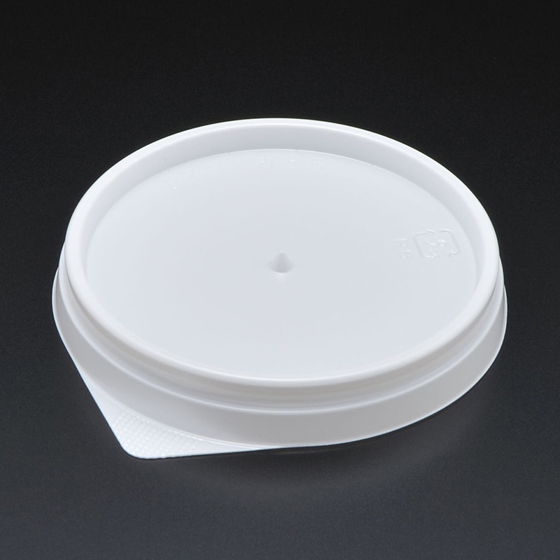 スミ 食品容器 エスコン 本体 丸85 W 100個/袋(ご注文単位9袋)【直送品】