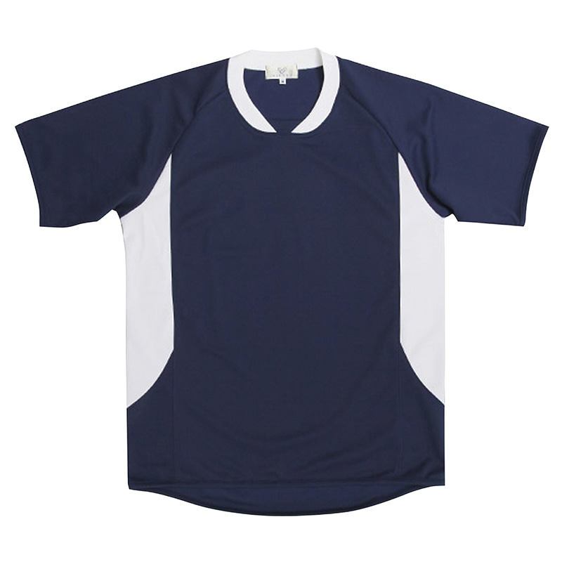 キラク入浴介助用シャツ 男女兼用 CR108 S ネイビー #88 1枚(ご注文単位1枚)【直送品】