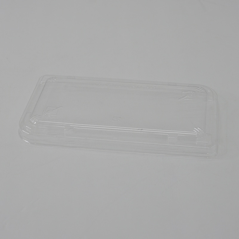アクタ 弁当容器　ワン折　SPN　K7蓋 70×37-K7 透明 50枚/袋（ご注文単位8袋）【直送品】