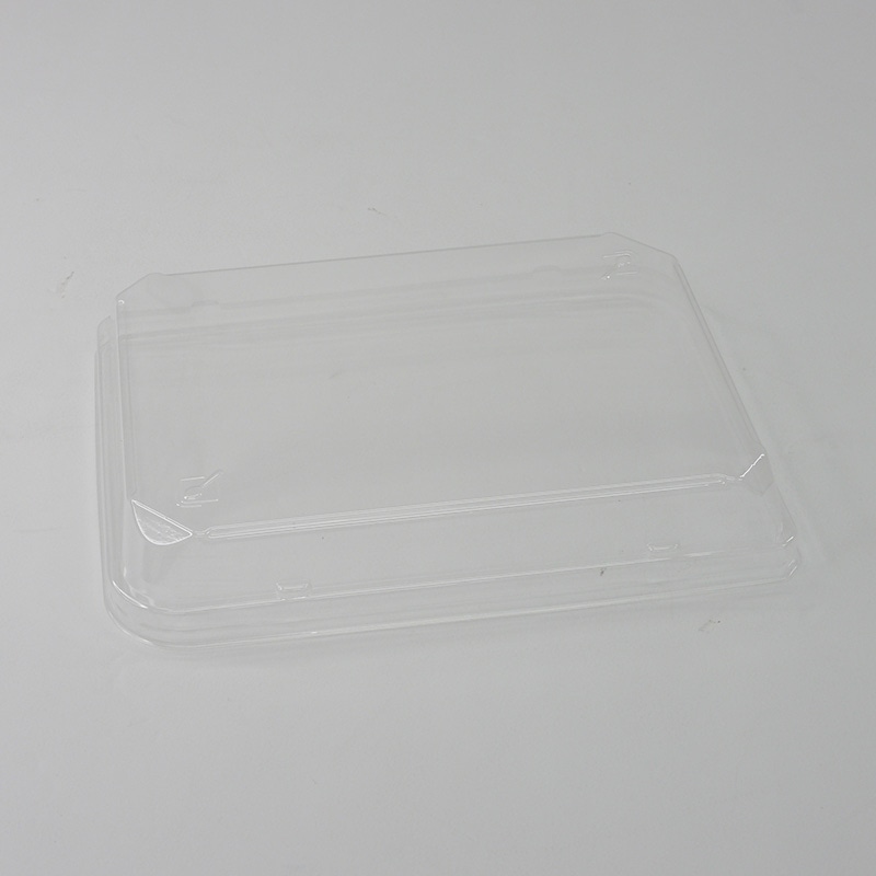 アクタ 弁当容器　ワン折　SPN　K20蓋 65×48-K20 透明 50枚/袋（ご注文単位8袋）【直送品】