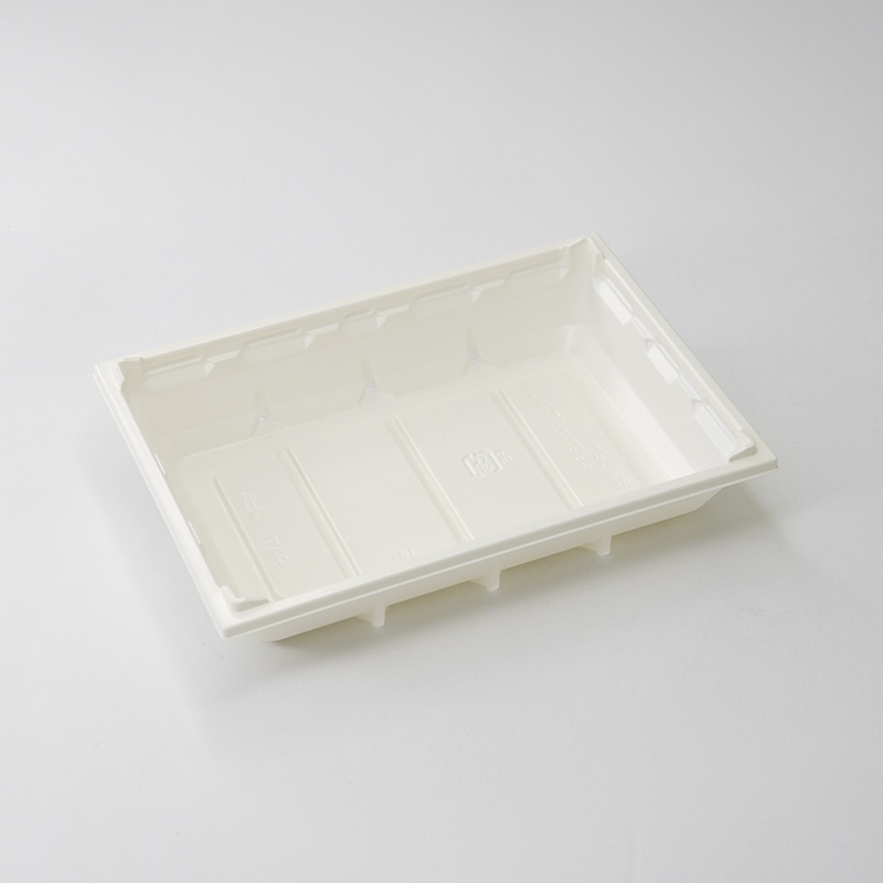 アクタ 弁当容器 ワン折重 底 54×38 A-30浅型 CR 50枚/束(ご注文単位8束)【直送品】