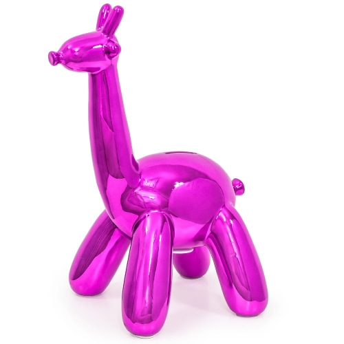 キッシーズ バルーンピギーバンク ビッグジラフ ピンク MBH25023 1個(ご注文単位1個)【直送品】