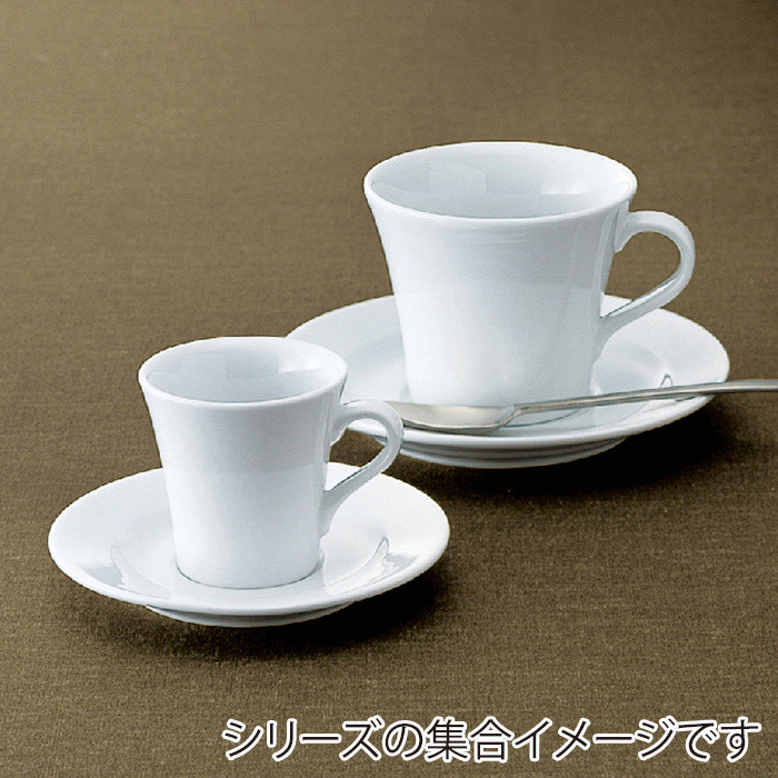 ミヤザキ食器 エムスタイル クローシェ エスプレッソカップ&ソーサー CF0114-03 1個（ご注文単位6個）【直送品】