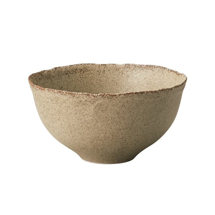 ミヤザキ食器 エムスタイル 梨花 ボール 13cm ベージュ RN1313BE 1個（ご注文単位6個）【直送品】
