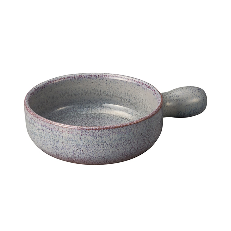 ミヤザキ食器 エムスタイル エルモ 片手キャセロール 13cm ホワイトグレー EL1318GY 1個（ご注文単位30個）【直送品】