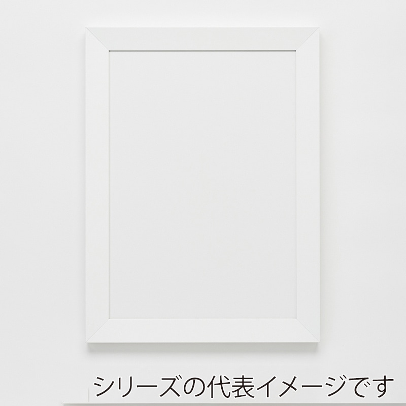 アルナ デッサン額・ポスターパネル　SLICE 四切　424×349mm ホワイトフレーム 1個（ご注文単位1個）【直送品】