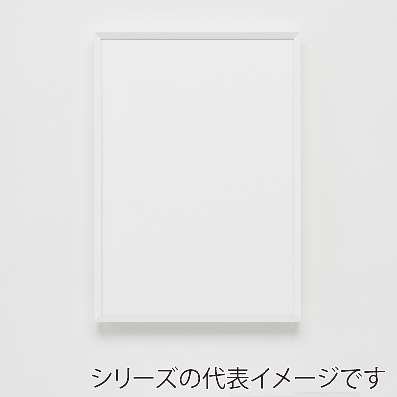 アルナ デッサン額・ポスターパネル　CUT 半切　545×424mm ホワイトフレーム 1個（ご注文単位1個）【直送品】