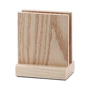 えいむ MDF ブック立て ナチュラル BS-81 1個(ご注文単位1個)【直送品】