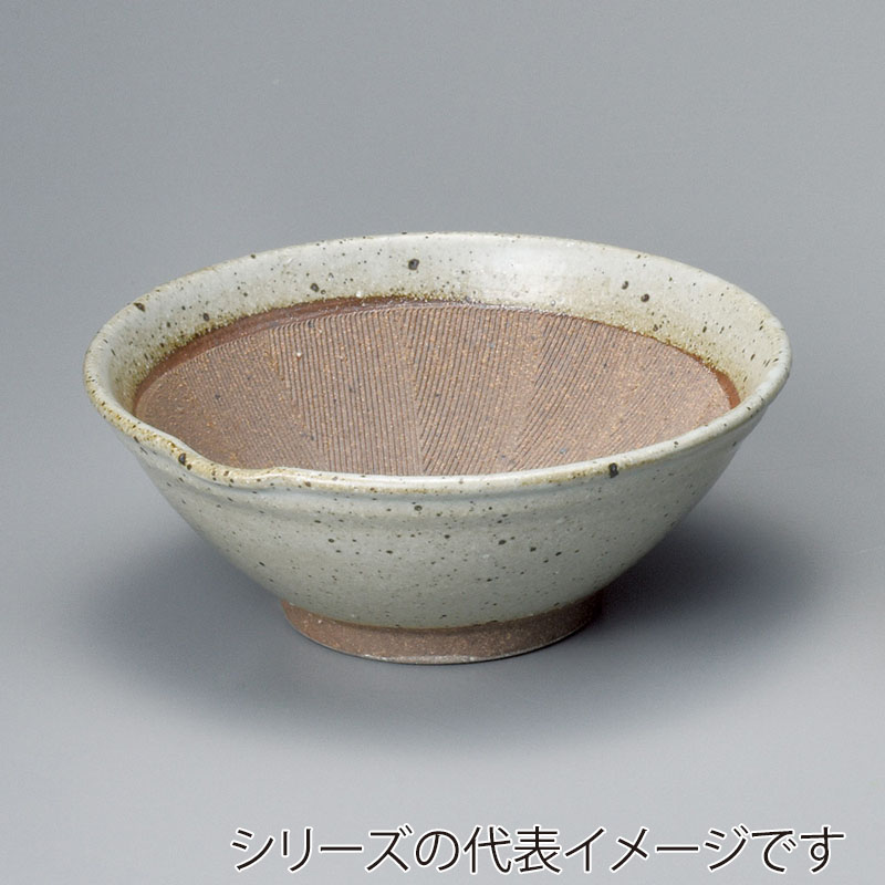 山万 35703-460 唐津風5寸すり鉢 1個（ご注文単位1個）【直送品】