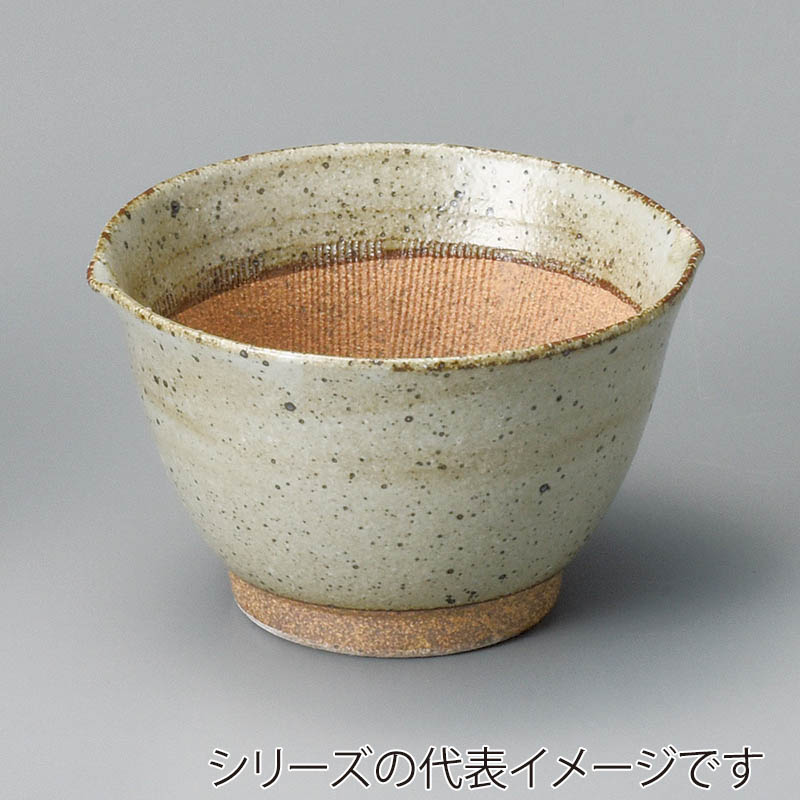 山万 35721-310 唐津麦トロ鉢(小) 1個（ご注文単位1個）【直送品】