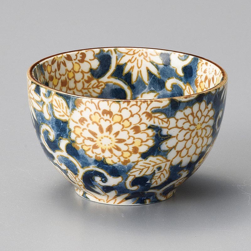 山万 44521-310 色唐草(紺)デミ千茶 1個（ご注文単位1個）【直送品】