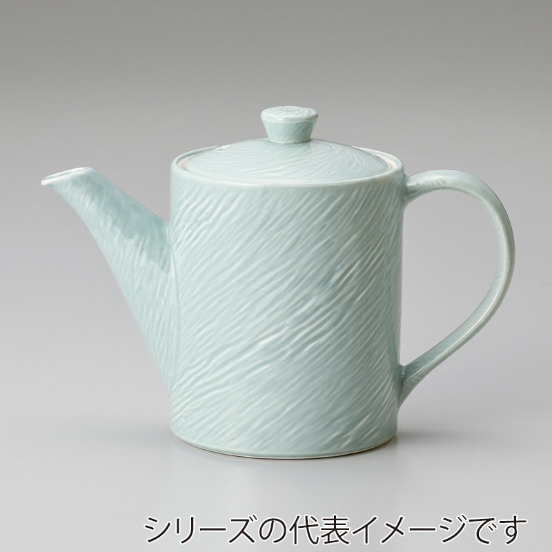 山万 52402-650 青地木目汁次(小)(萬古焼) 1個（ご注文単位1個）【直送品】