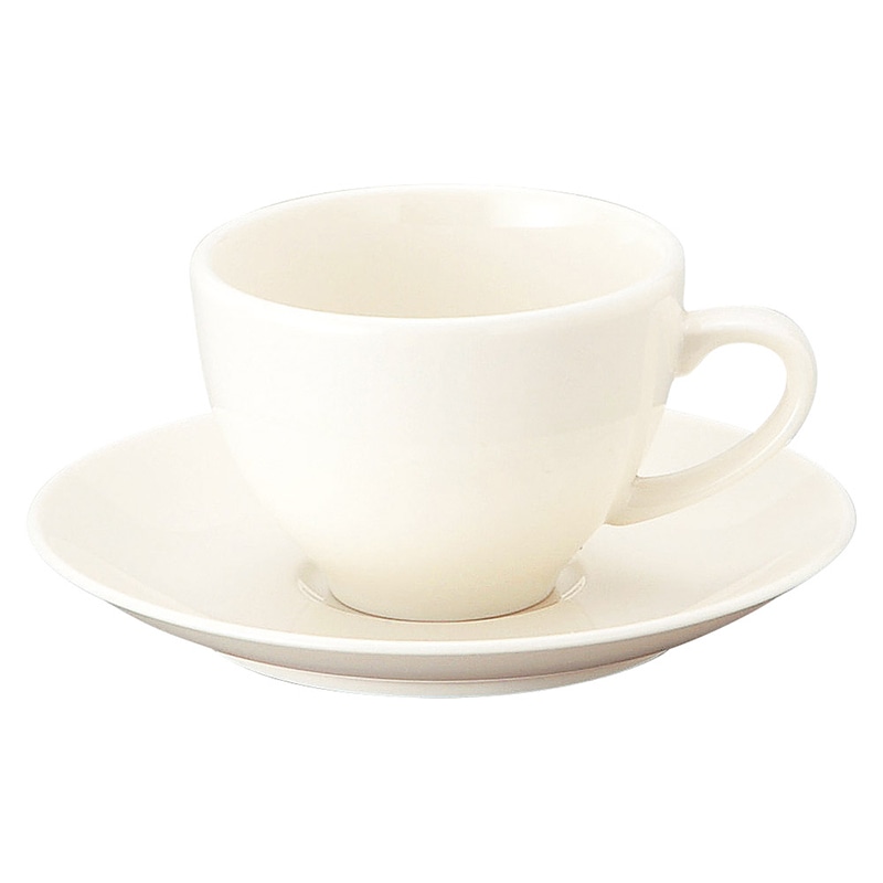 山万 63146-400 新型ベーシック コーヒー碗皿 1個（ご注文単位1個）【直送品】