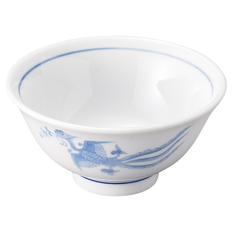 山万 68718-180 牡丹鳳凰 4.0スープ碗 1個（ご注文単位1個）【直送品】