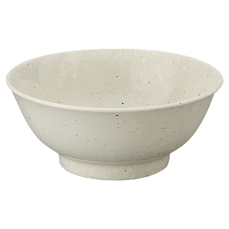 山万 69553-020 白粉引 6.5高台丼 1個（ご注文単位1個）【直送品】