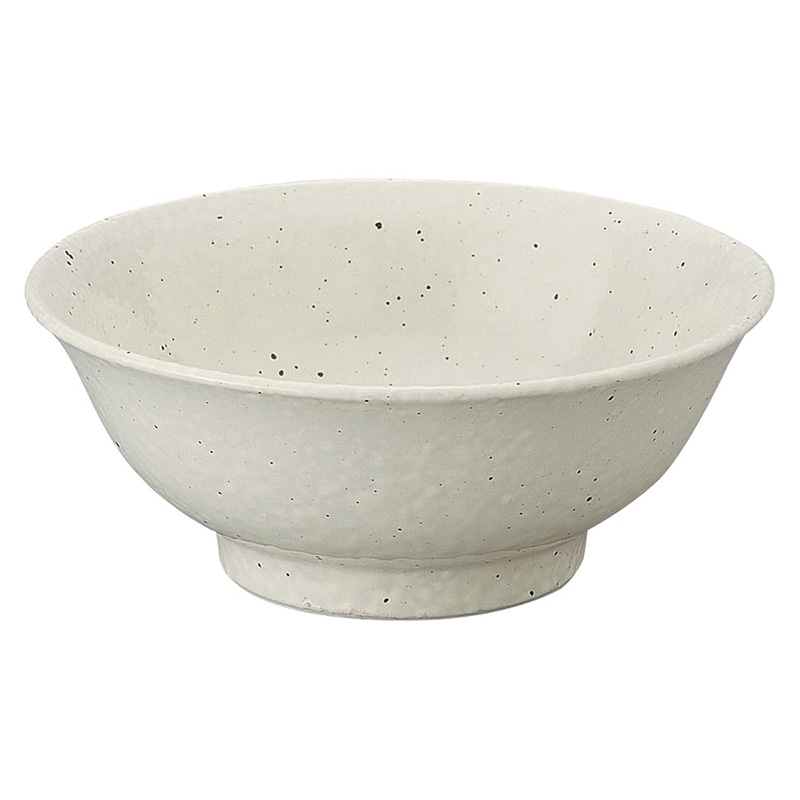 山万 69557-020 白粉引 6.8高台丼 1個（ご注文単位1個）【直送品】