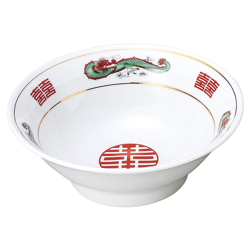 山万 69163-100 青三竜 7寸高台丼 1個（ご注文単位1個）【直送品】