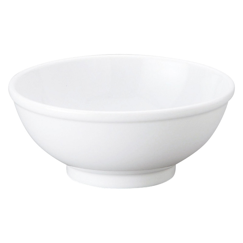 山万 69923-130 ニューアジアン 5寸玉丼(白) 1個（ご注文単位1個）【直送品】
