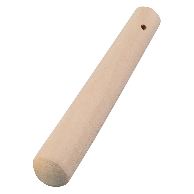 EBM シナ材 当り棒(すりこぎ棒)9cm 1個(ご注文単位1個)【直送品】