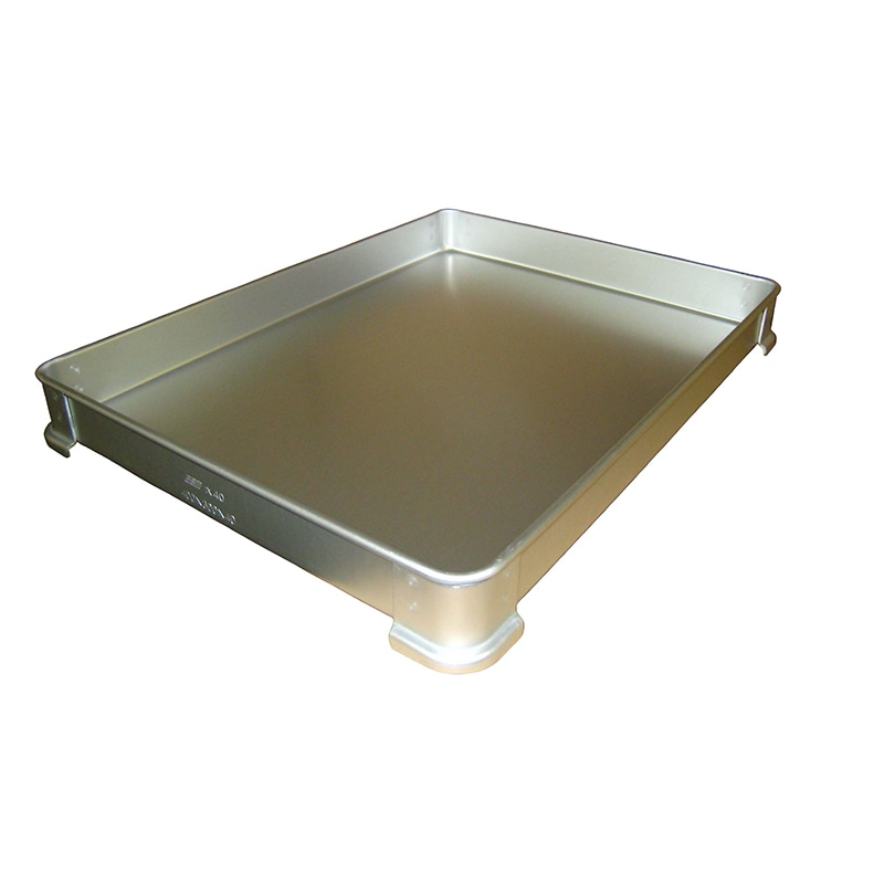 EBM アルマイト 冷却・餃子バット身 大 400×300×H40 1個(ご注文単位1個)【直送品】
