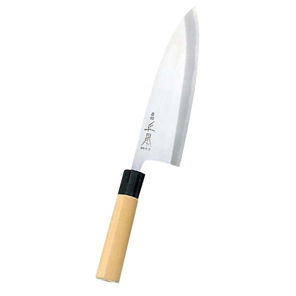 正本本霞（玉白鋼）本出刃庖丁18cmKS2018　1個（ご注文単位1個）【直送品】