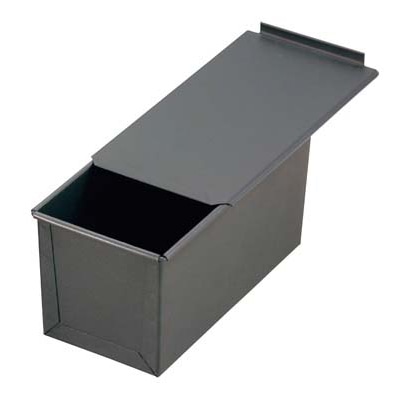 遠赤セラミック加工S食パン型(フタ付)2斤 1個(ご注文単位1個)【直送品】