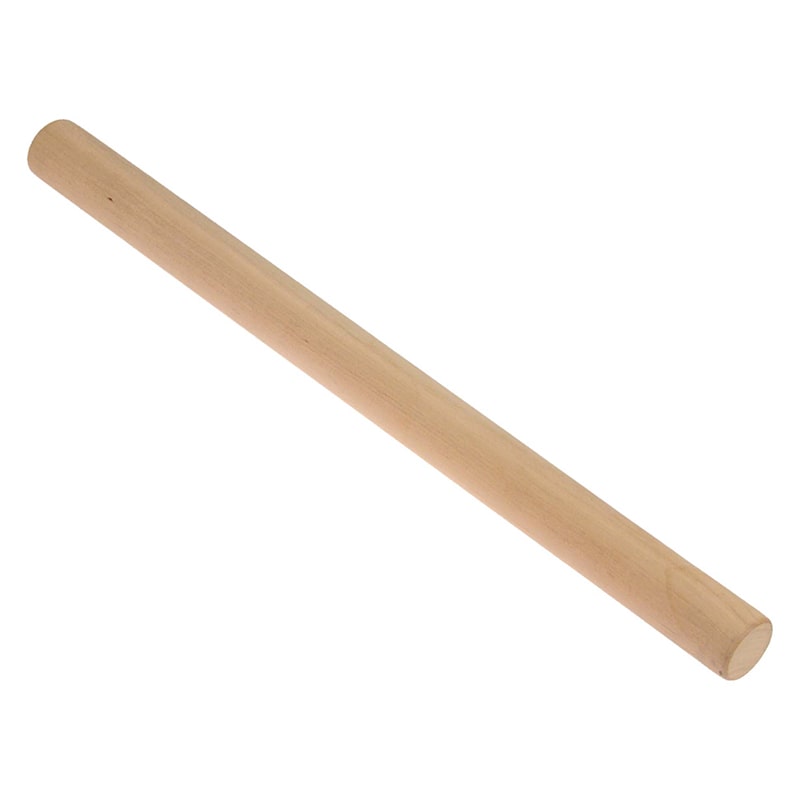 桜材(国産)麺棒 36cm(φ33mm) 1個(ご注文単位1個)【直送品】